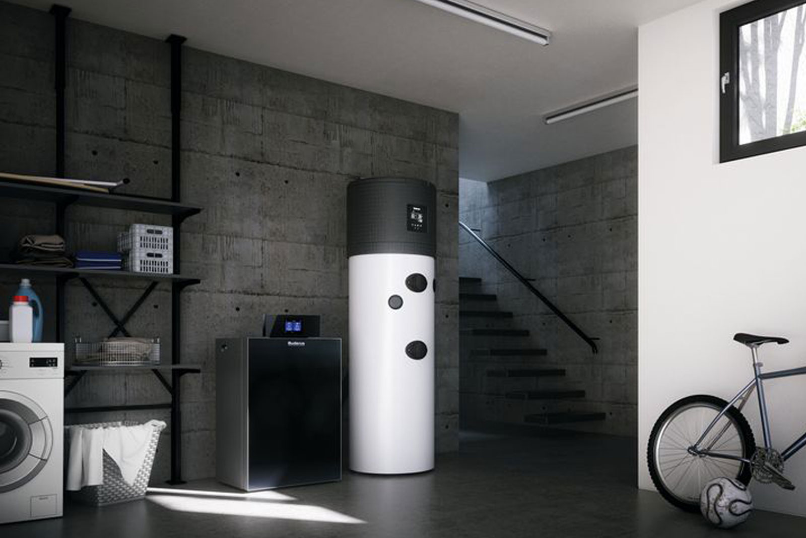 Brauchwasserwärmepumpe von Mac Metzler