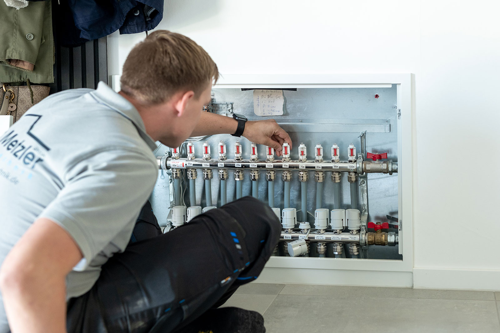 Fußbodenheizung von Mac Metzler